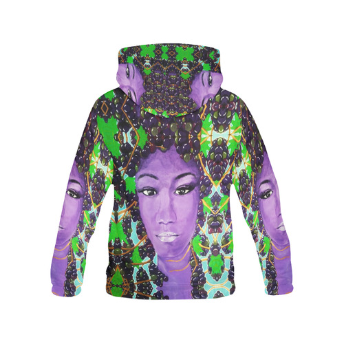 passions paradise2 All Over Print Hoodie for Women (USA Size) (Model H13)