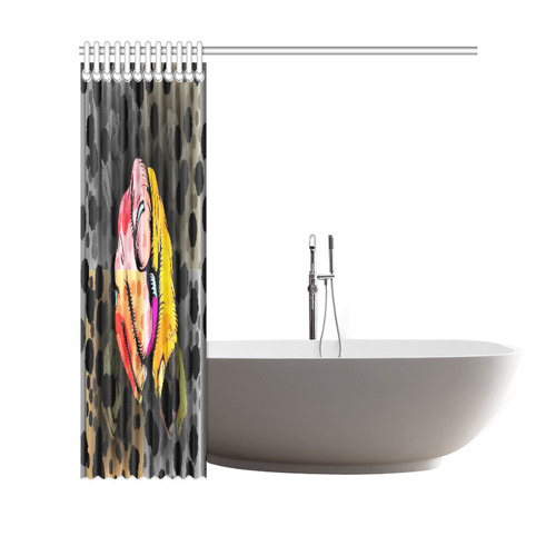 Wanted by Popart Lover Shower Curtain 69"x70"