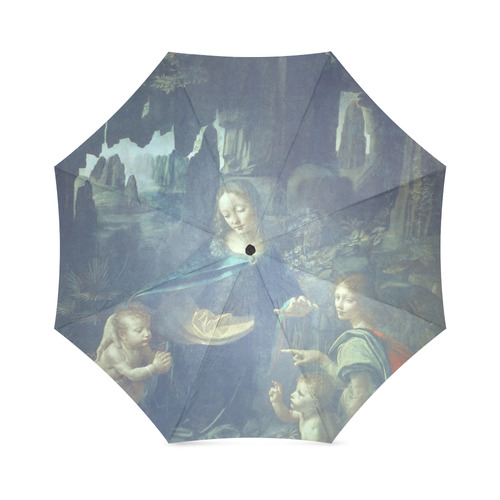Leonardo da Vinci Virgin of the Rocks Foldable Umbrella (Model U01)