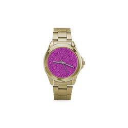 Sparkling Metal Art D by FeelGood Custom Gilt Watch(Model 101)