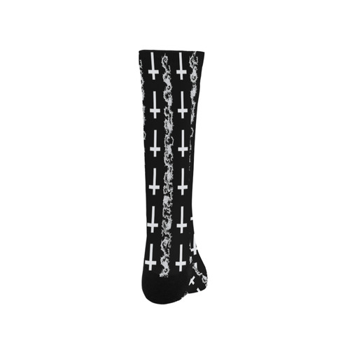 Lucifer's Thorns Occult Goth Print Trouser Socks