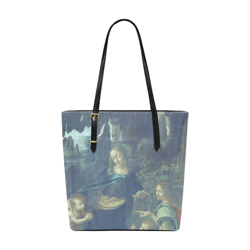 Leonardo da Vinci Virgin of the Rocks Euramerican Tote Bag/Small (Model 1655)