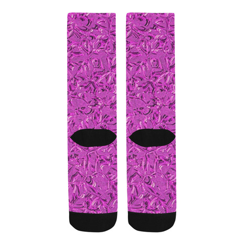 Sparkling Metal Art D by FeelGood Trouser Socks