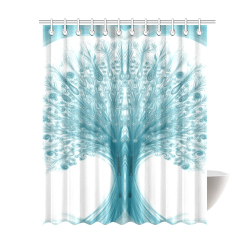 ETS HAIM by Sandrine Kespi Shower Curtain 69"x84"