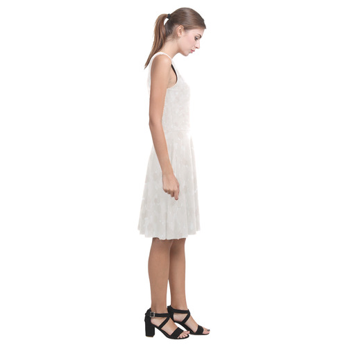 Bridal Blush Bubbles Atalanta Casual Sundress(Model D04)