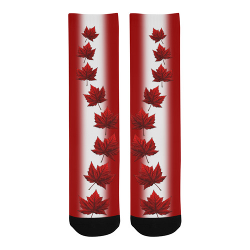 Canada Maple Leaf Socks Canada Souvenir Trouser Socks