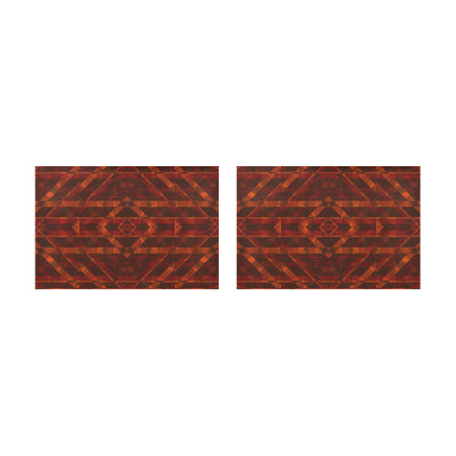 Sci-Fi Horror  Geometric design Modern style Placemat 12’’ x 18’’ (Set of 2)