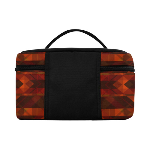 Sci-Fi Horror Geometriv design pattern Modern style Cosmetic Bag/Large (Model 1658)