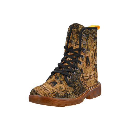 Stone and Metal Skull C by JamColors Martin Boots For Men Model 1203H