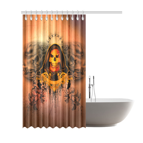 The skulls Shower Curtain 72"x84"