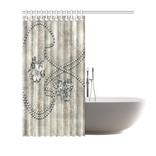 Decorative design, damask Shower Curtain 72"x72"