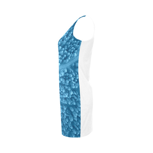 Medea vest dress with Blue forest Medea Vest Dress (Model D06)