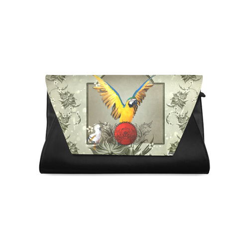 Wonderful parrot Clutch Bag (Model 1630)