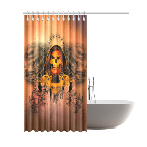 The skulls Shower Curtain 69"x84"