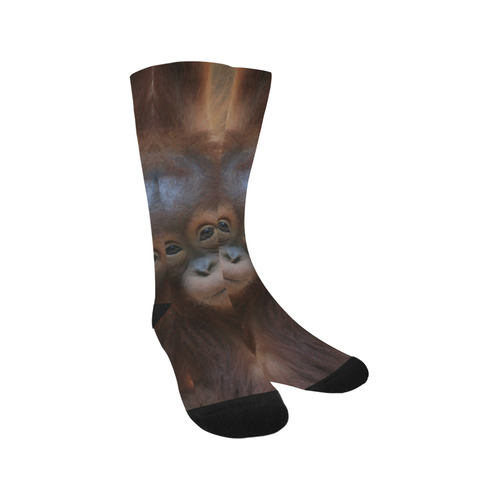 OrangUtan20150904_by_JAMColors Trouser Socks