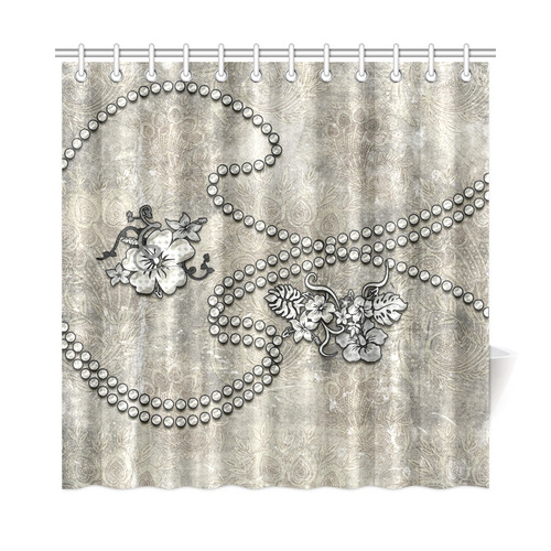 Decorative design, damask Shower Curtain 72"x72"