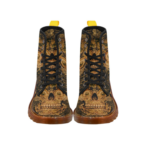 Stone and Metal Skull C by JamColors Martin Boots For Men Model 1203H