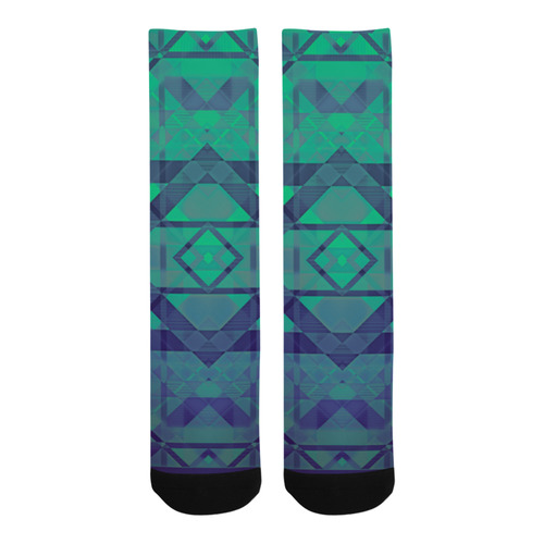 Sci-Fi Dream Geometric design Modern style Trouser Socks