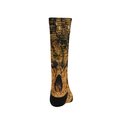 Stone and Metal Skull C by JamColors Trouser Socks