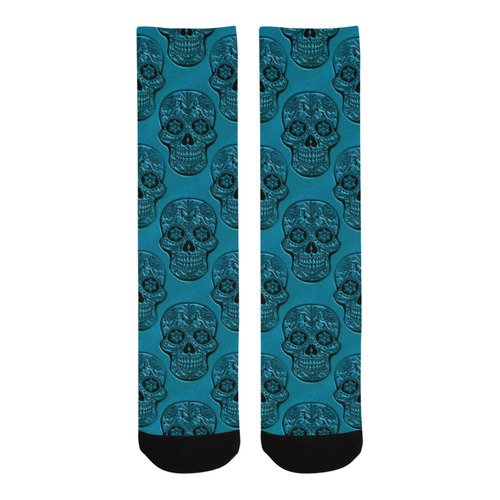 Skull20170508_by_JAMColors Trouser Socks