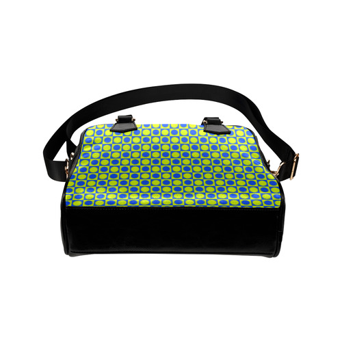 friendly retro pattern C by Feelgood Shoulder Handbag (Model 1634)