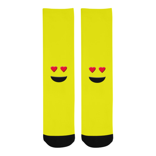 Emoticon Smiley Emoji Trouser Socks