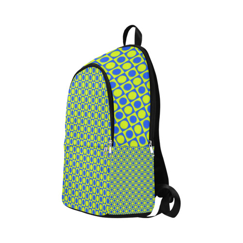 friendly retro pattern C by Feelgood Fabric Backpack for Adult (Model 1659)