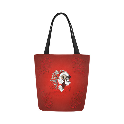 Christmas time, Santa Claus Canvas Tote Bag (Model 1657)