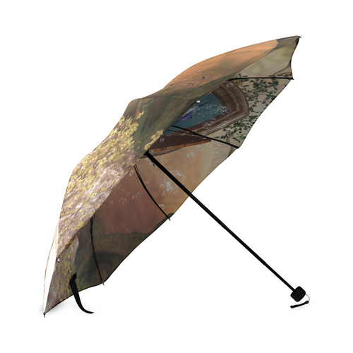 Awesome merlin Foldable Umbrella (Model U01)