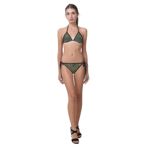 paisley art Custom Bikini Swimsuit (Model S01)