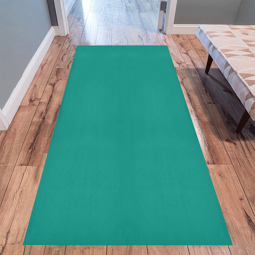 Dynasty Green Area Rug 9'6''x3'3''