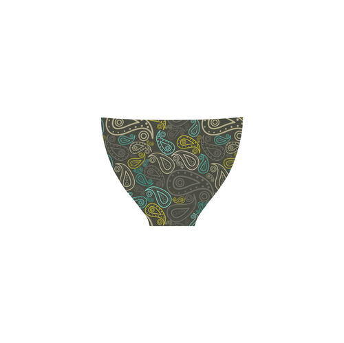 paisley art Custom Bikini Swimsuit (Model S01)