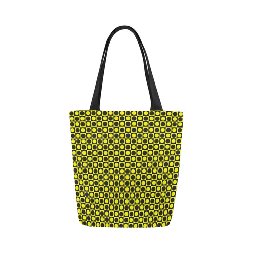 friendly retro pattern I by Feelgood Canvas Tote Bag (Model 1657)