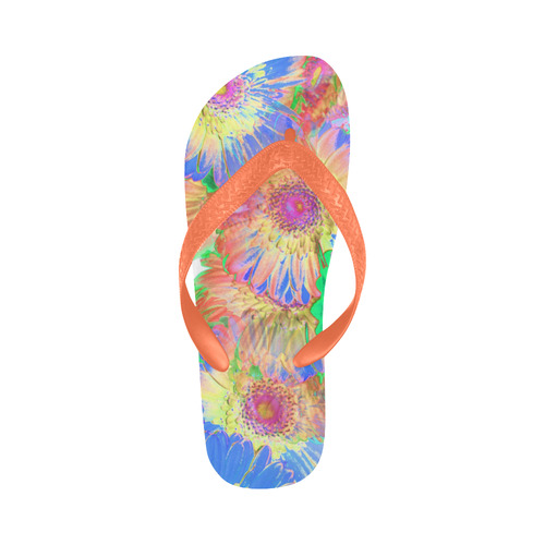 Magic Garden Flip Flops for Men/Women (Model 040)