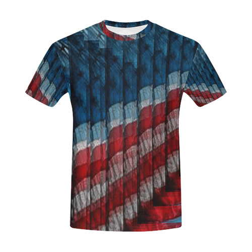 FLYIN All Over Print T-Shirt for Men (USA Size) (Model T40)