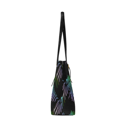 Unicorn Stripes Euramerican Tote Bag/Large (Model 1656)