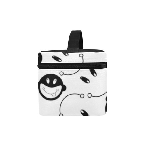 black and white funny monkeys Lunch Bag/Large (Model 1658)