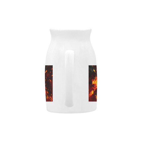 Amazing skull with fire Milk Cup (Large) 450ml