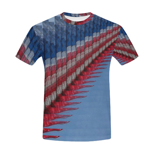 STRIPEZ All Over Print T-Shirt for Men (USA Size) (Model T40)