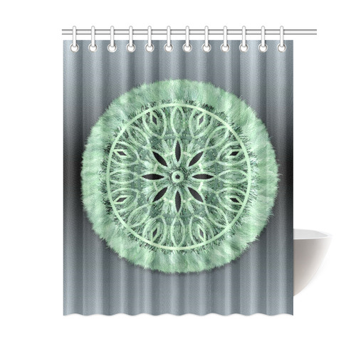 Faux Stitch Fur Mint Green 3d Decoration Shower Curtain 60 X72 Faux Stitch Fur Mint Green 3d Decoration Shower Curtain 60 X72 Id D1510387