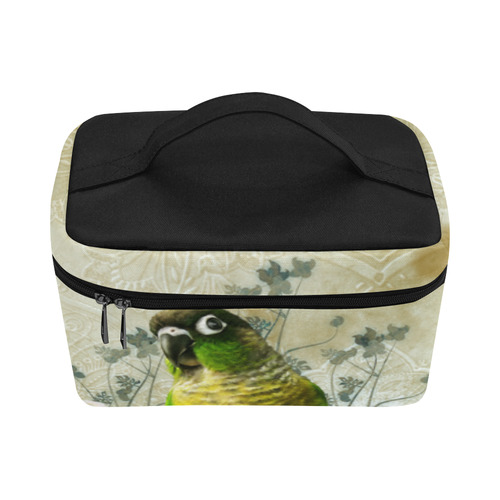Sweet parrot with floral elements Lunch Bag/Large (Model 1658)