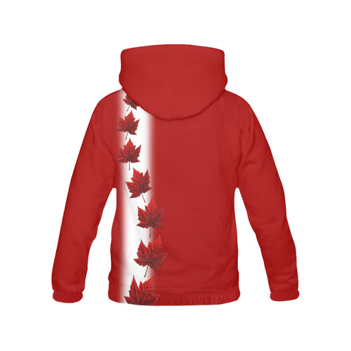 Canada Hoodies Canada Flag Souvenir Hoodies All Over Print Hoodie for Men (USA Size) (Model H13)