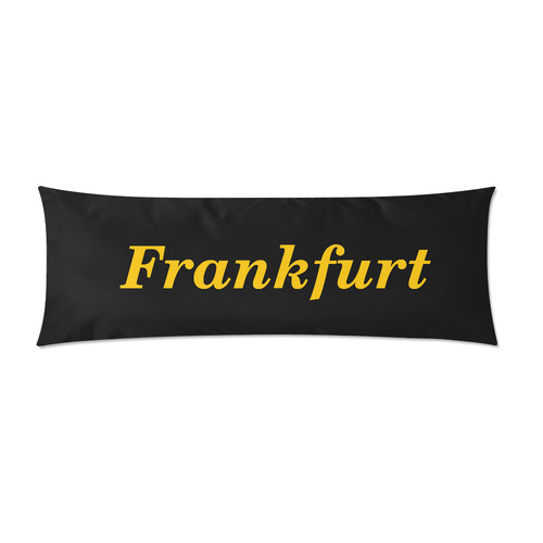 Frankfurt by Nico Bielow Custom Zippered Pillow Case 21"x60"(Two Sides)