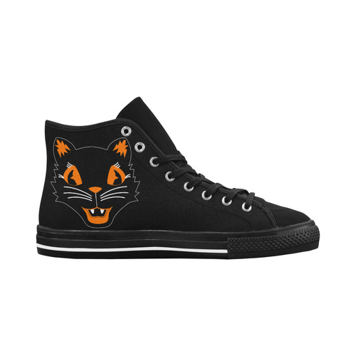 Black Cat High Tops Vancouver H Women's Canvas Shoes (1013-1)