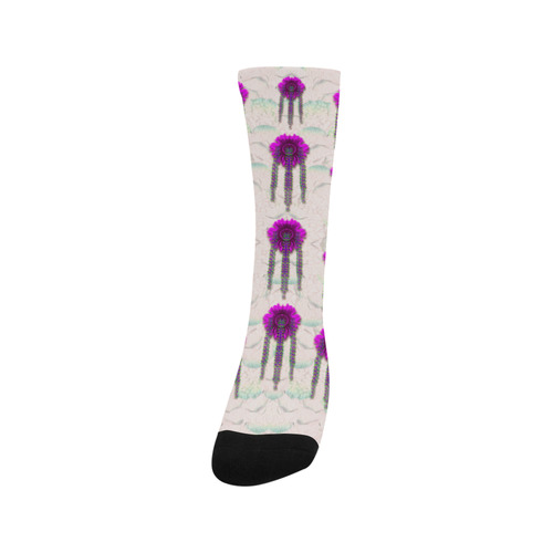 Ice Flower Pop Art Trouser Socks