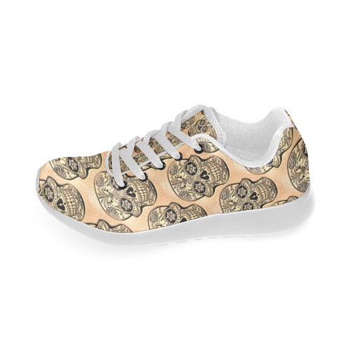 Skull20170523_by_JAMColors Women’s Running Shoes (Model 020)