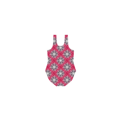 Zappy Mandala Vest One Piece Swimsuit (Model S04)