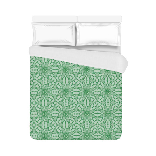 Green Lace Duvet Cover 86"x70" ( All-over-print)