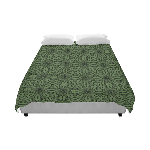 Kale Lace Duvet Cover 86"x70" ( All-over-print)