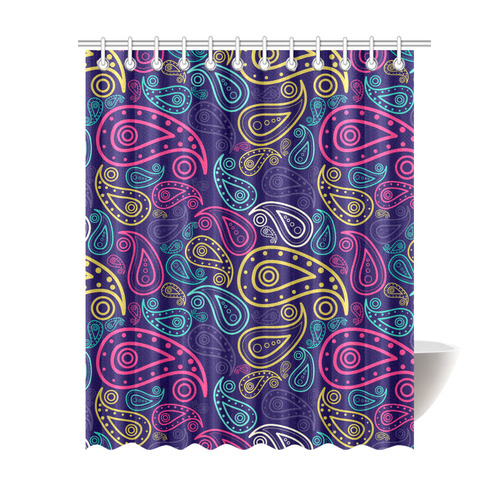 paisley Shower Curtain 69"x84"